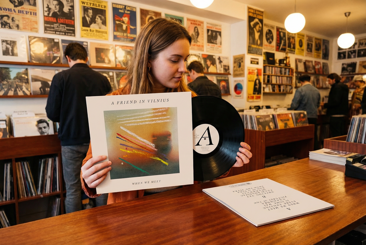 A Friend In Vilnius - When We Meet LP